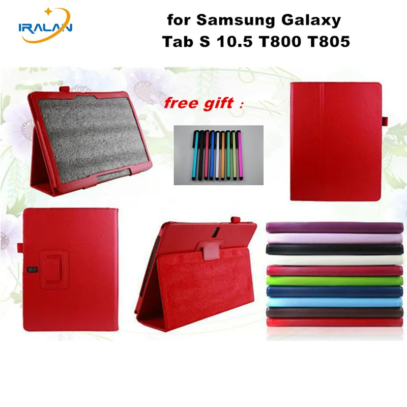 Хит продаж умный чехол книжка для Samsung Galaxy Tab S 10 5 T800 T805 из искусственной кожи с
