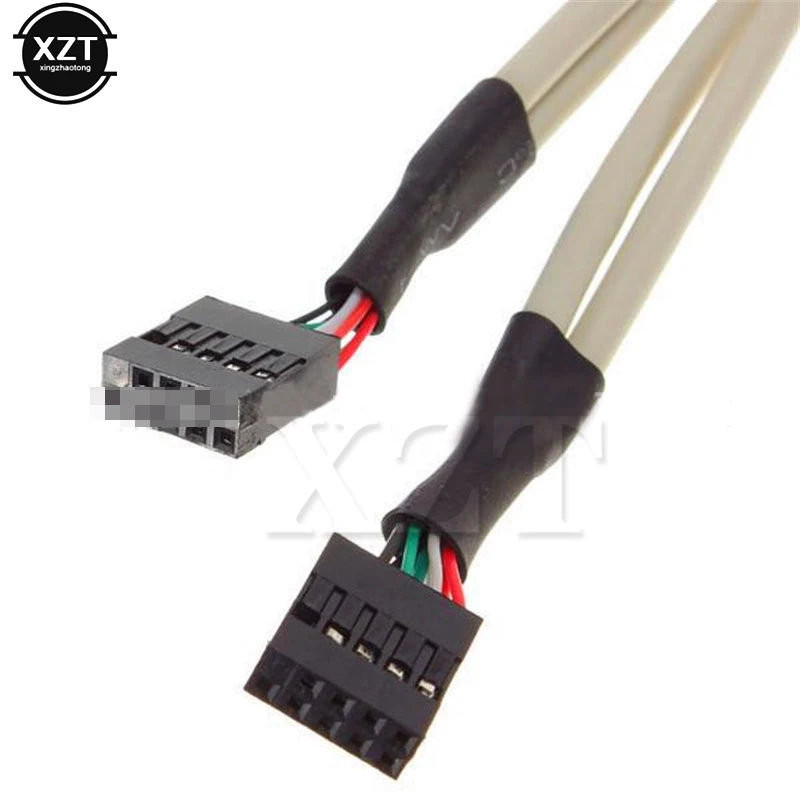 1 шт. материнская плата 4 порта USB 2 0 до 9 контактов кронштейн удлинитель кабель для