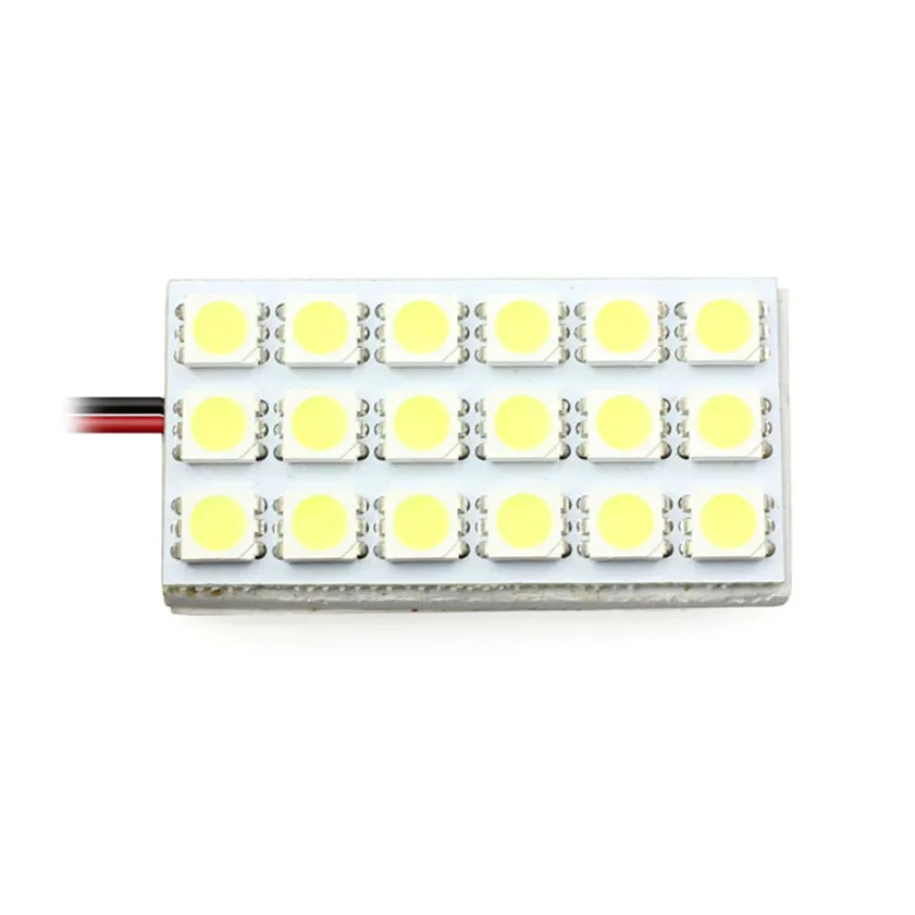 Высокое качество 48 светодиодный SMD COB светодиодный автомобильный панельный светильник интерьерный комнатный купол автомобильный светильник лампа