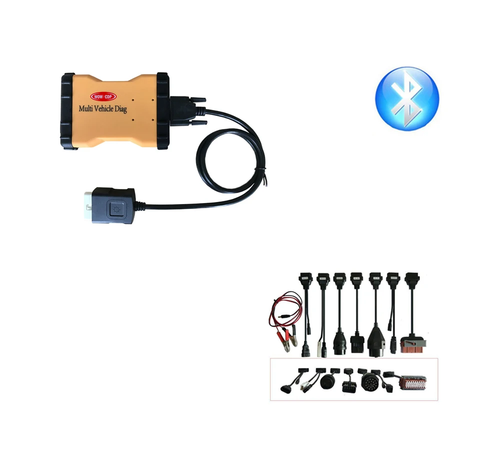 OBD2 сканер vd ds150e cdp pro с bluetooth 2016.R0/2015.R3 генератор ключей на компакт-диске для delicht obd2 +
