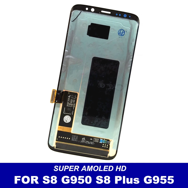 Супер AMOLED lcd S дисплей для samsung Galaxy S8 G950 S8 Plus G955 lcd сенсорный экран дигитайзер полная сборка Замена