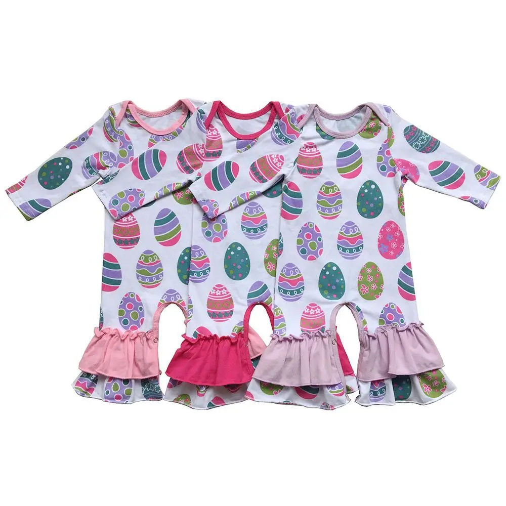 Детский комбинезон с оборками для девочек на День Св. Патрика|baby clothes|wholesale baby
