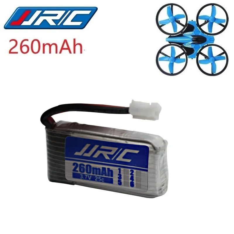 Оригинальный аккумулятор 3 7 в 260 мАч для JJRC H2 H8 H8mini H20 H36 H48 E010 E010C E011 E012 E013 F36 U839 S8 M67