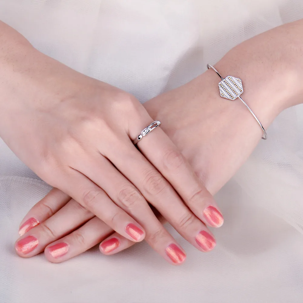 JewelryPalace шестиугольный сотовый создана оранжевая сапфировый кубический цирконий