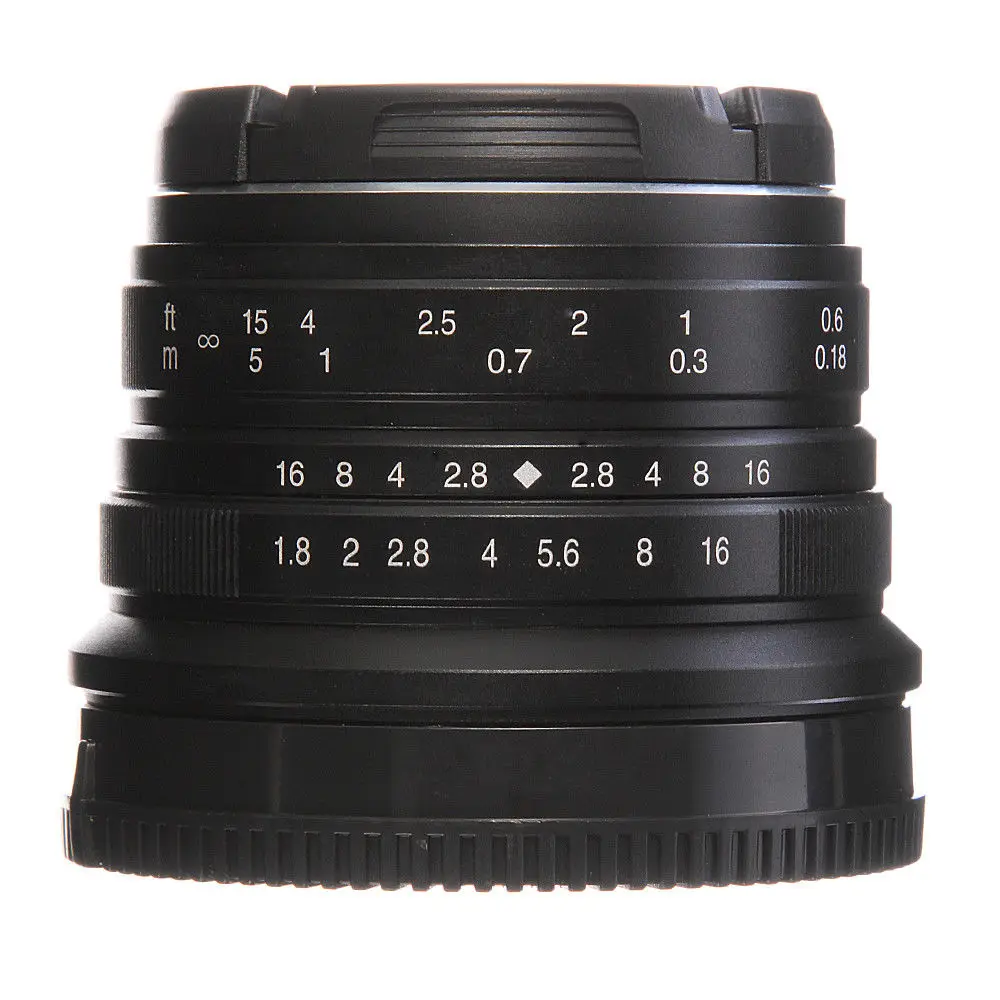 25 мм F/1,8 MF HD MC Prime объектив для всех одиночных серий для sony E-mount A6000/A6100/A5000/A5100/NEX3/3N/5/5 T/5R/7 серебристый/черный