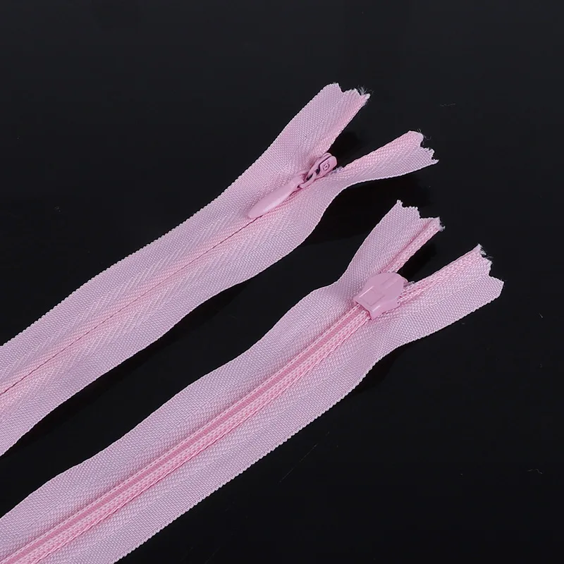 Light pink 28 см длина 10 шт./лот нейлоновые молнии для сумки портной канализационный для рукоделия Швейные аксессуары - Цвет: Light pink