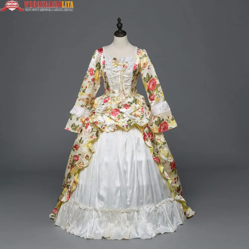 Новый праздник Мари платье Антуанетты 1900s Винтаж свадебное призрак невесты