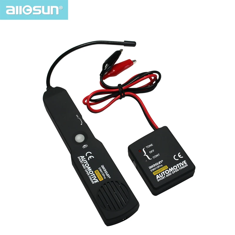 all-sun EM415pro автомобильный тестер кабель провода короткий открытый Finder Ремонт Инструмент Тестер автомобильный Tracer диагностировать тон линии Finder