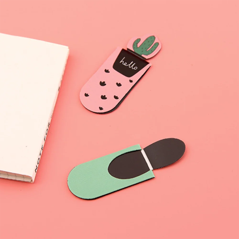 3 шт. милые магнитные закладки кактус Kawaii Teacher Book Mark канцелярские бумажные этикетки для книг зажимы для страниц школьные офисные принадлежности