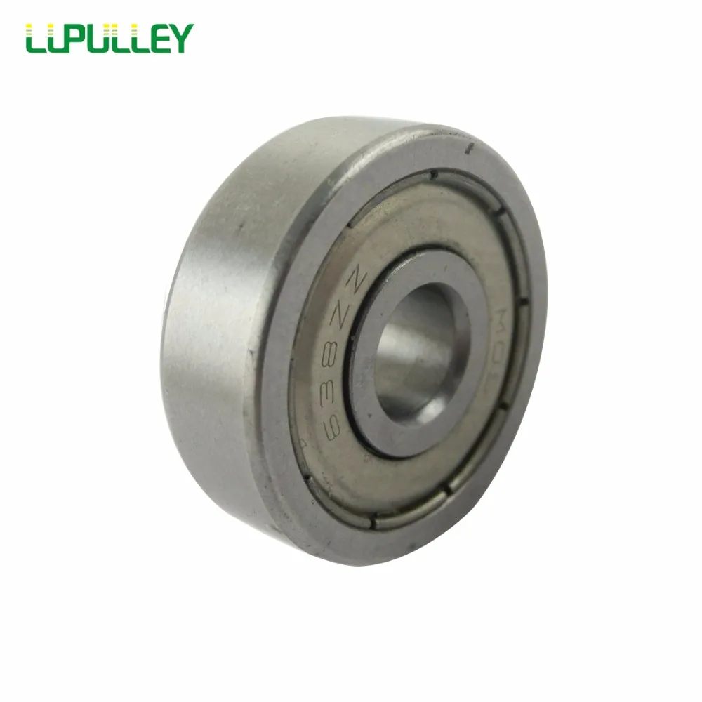 10 шт. Миниатюрные шарикоподшипники LUPULLEY стальные двойные металлические щитки