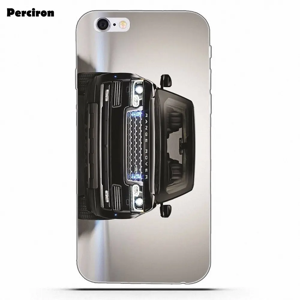 as picture Для белого Range Rover Grill Cool Car для iPhone X 4 4S 5 5C SE 6 6 S 7 8 Plus Galaxy S5 S6 S7 S8 Grand Core II Prime Alpha - Цвет: as picture