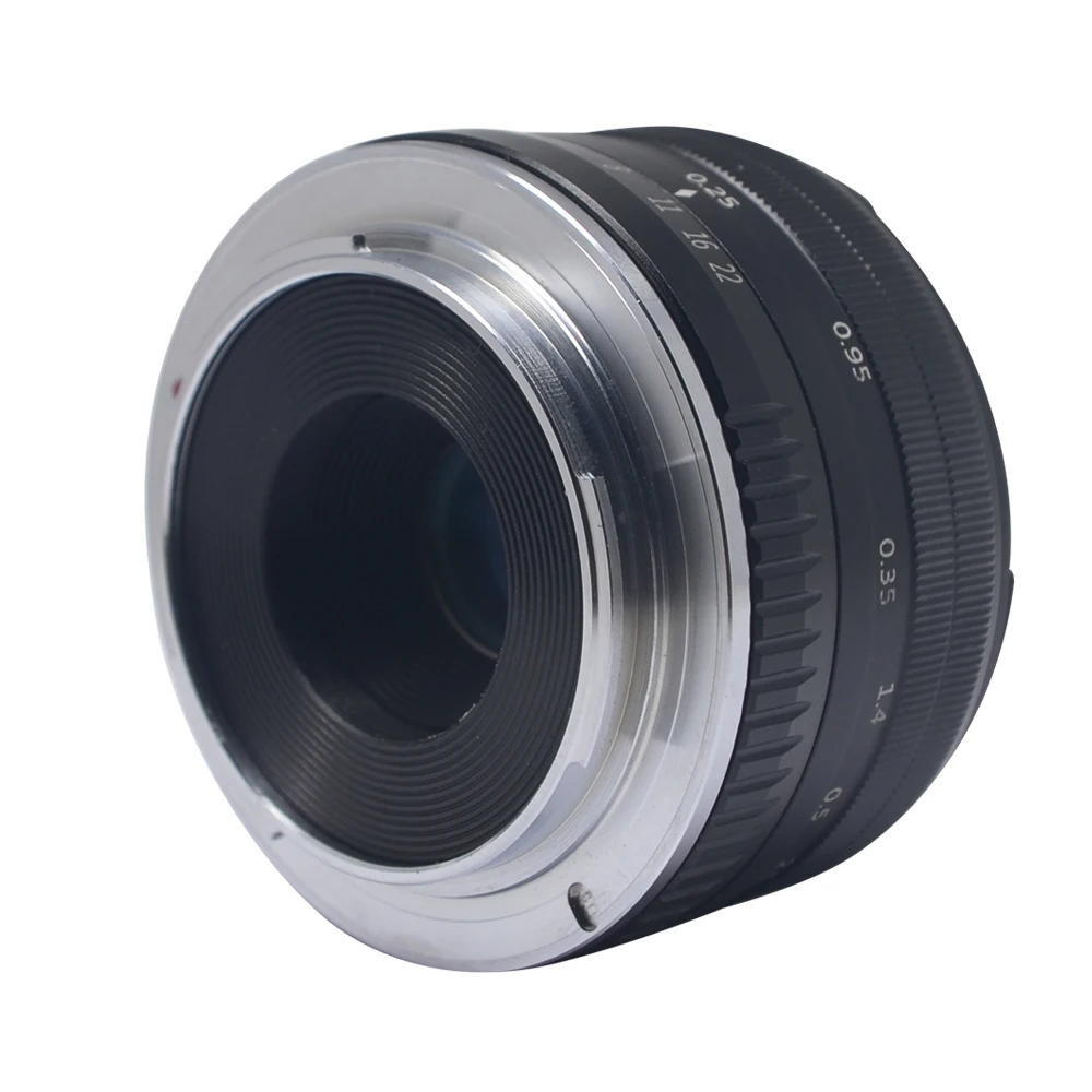 Mcoplus 32 мм f1.6 ручная фотокамера с объективом для Fujifilm Fuji X|Объективы фотоаппаратов|