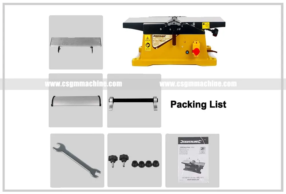 MB1558 1800 Вт толщина строгальный станок/12000 об/мин Мультифункциональный деревянный Столярный строгальный станок