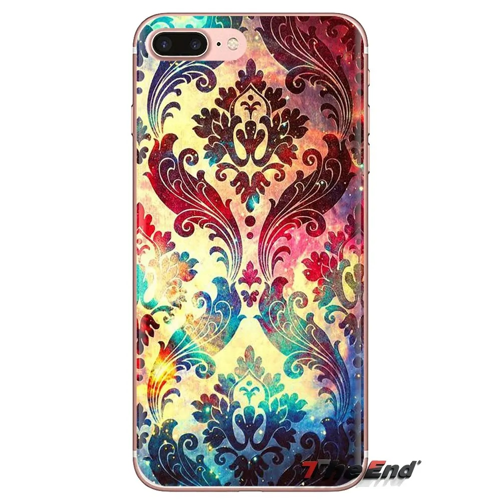 Африканские Геометрические полосы ТПУ прозрачные чехлы для Samsung Galaxy A3 A5 A7 A9 A8 Star A6