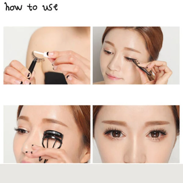 Натуральные Длинные Накладные ресницы 10 пар накладные объемный набор для