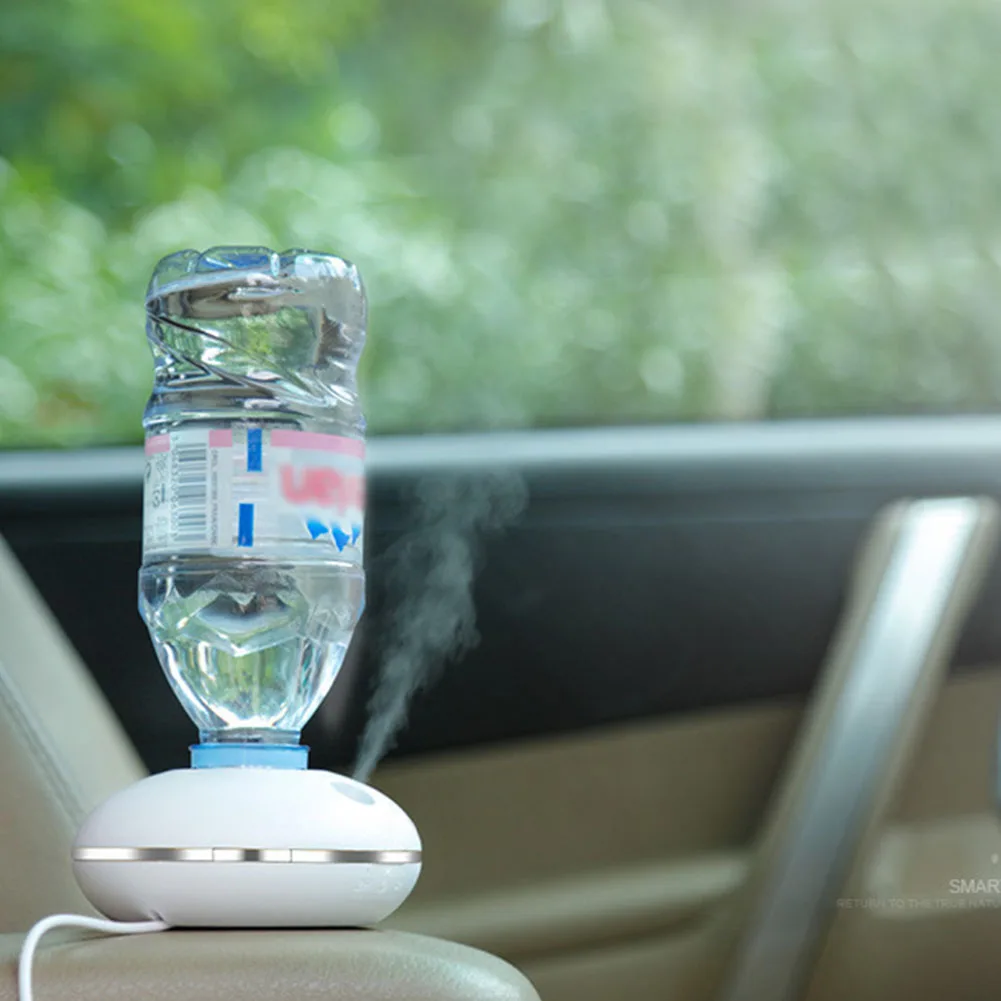 Mini Home Travel Ultra Quiet USB Battery Operated Car Office Humidifier Air Water Bottle |