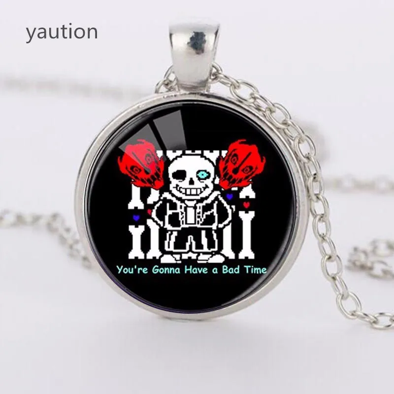 Подвеска для видеоигр Undertale мужчин и женщин модное бронзовое ожерелье ручной