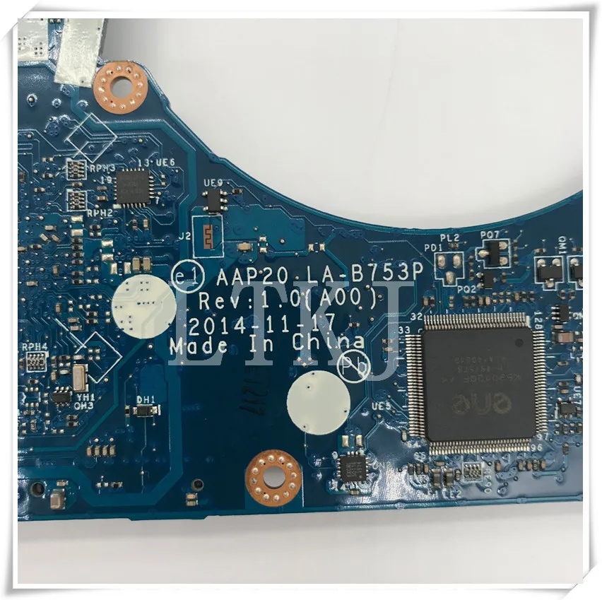 Высокое качество для 17 R2 материнская плата ноутбука 00C5MH 0C5MH CN-00C5MH AAP20 LA-B753P с SR1Q0