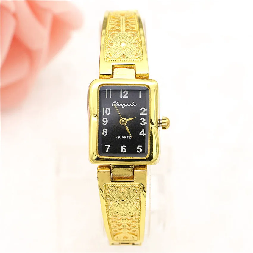 Женские кварцевые наручные часы с браслетом под платье | Наручные