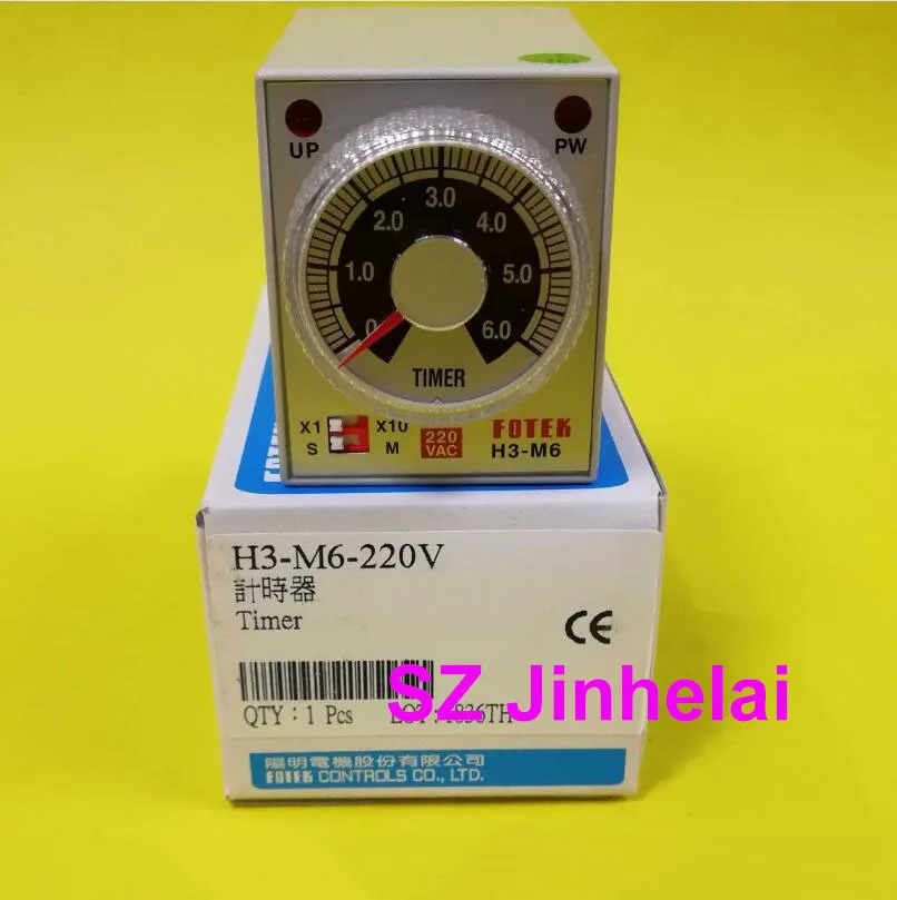 

FOTEK H3-M6-220V подлинный оригинальный реле времени H3-M6 220 В