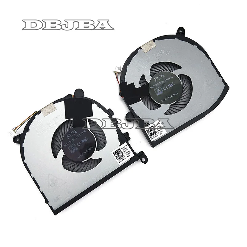 Кулеры для Dell XPS 15 9560 кулеры 5520 DC28000I0F0 0VJ2HC 0TK9J1 CPU &amp GPU | Компьютеры и офис