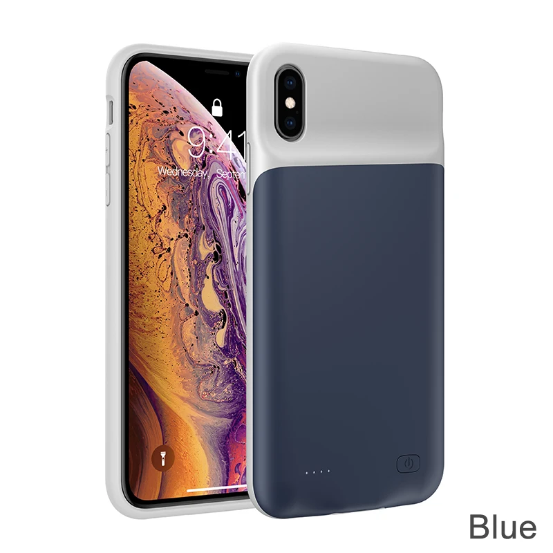 XGODY 6500 мАч чехол для батареи для iphone X XS XMAX анти шок тонкий внешний аккумулятор чехол для зарядки X XS XMAX внешний резервный аккумулятор