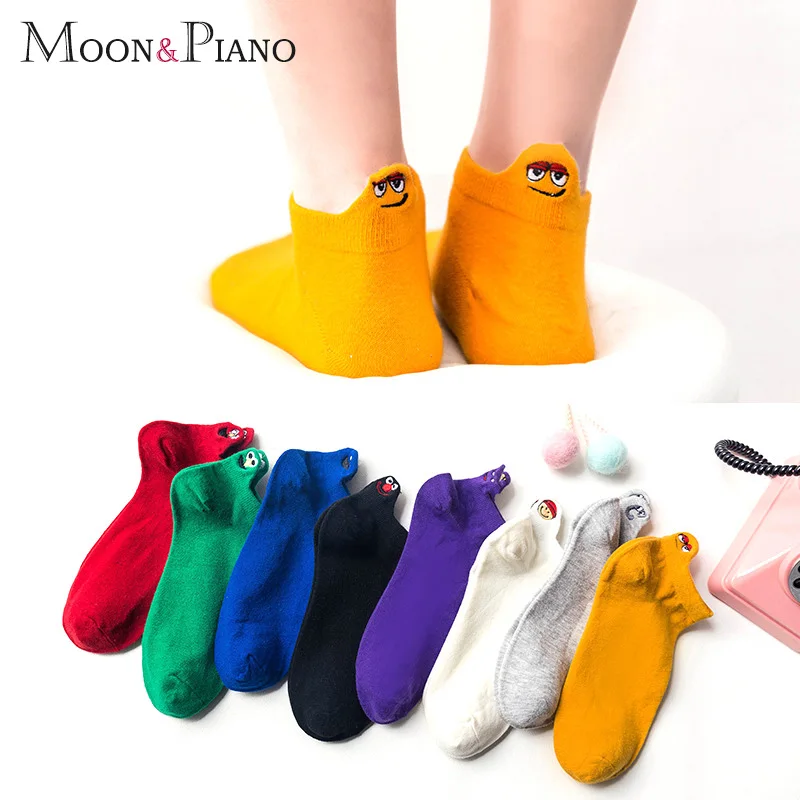 Весна и лето новые Харадзюку нейтральные мужские женские хлопковые носки