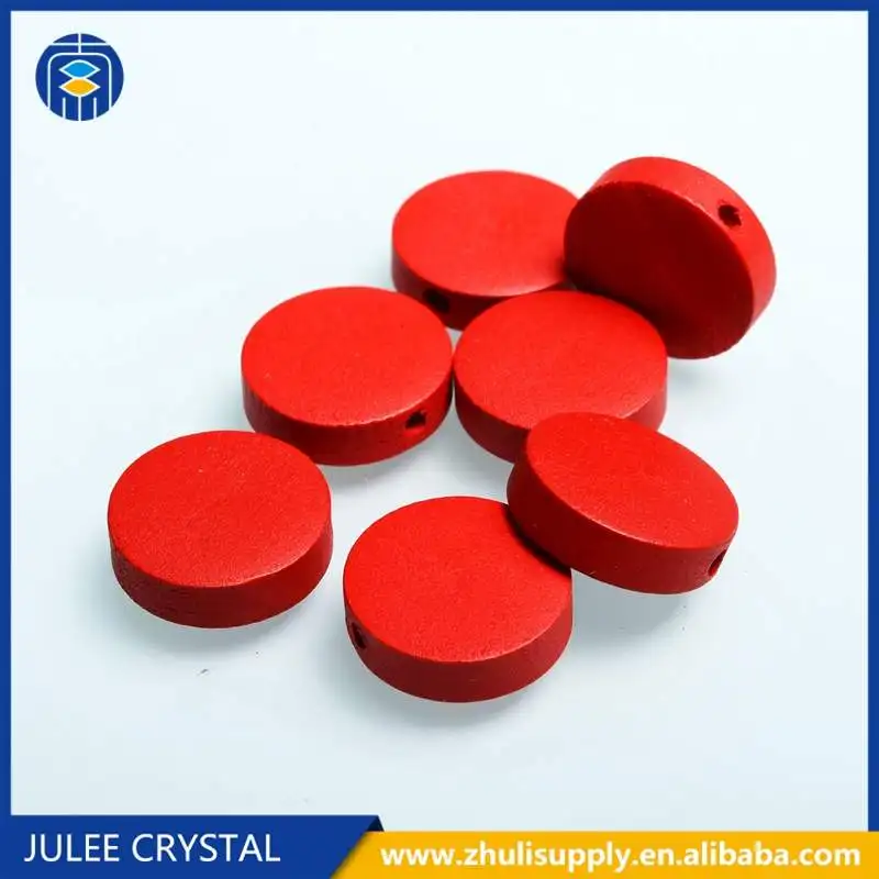 WR-008 JuleeCrystal бусины 15 мм круглые яркие деревянные бусины детская ручная головоломка Круглые бусины для детей игрушки ювелирные изделия DIY - Цвет: WR-008