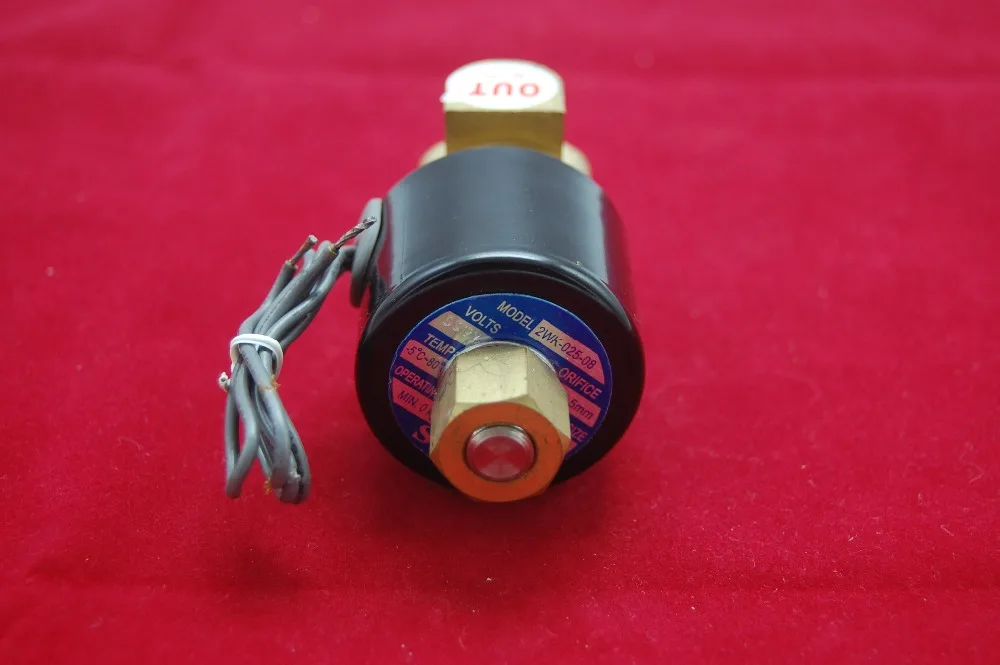 1 шт. электромагнитный клапан с открытым корпусом 1/4 дюйма 12 В постоянного тока |