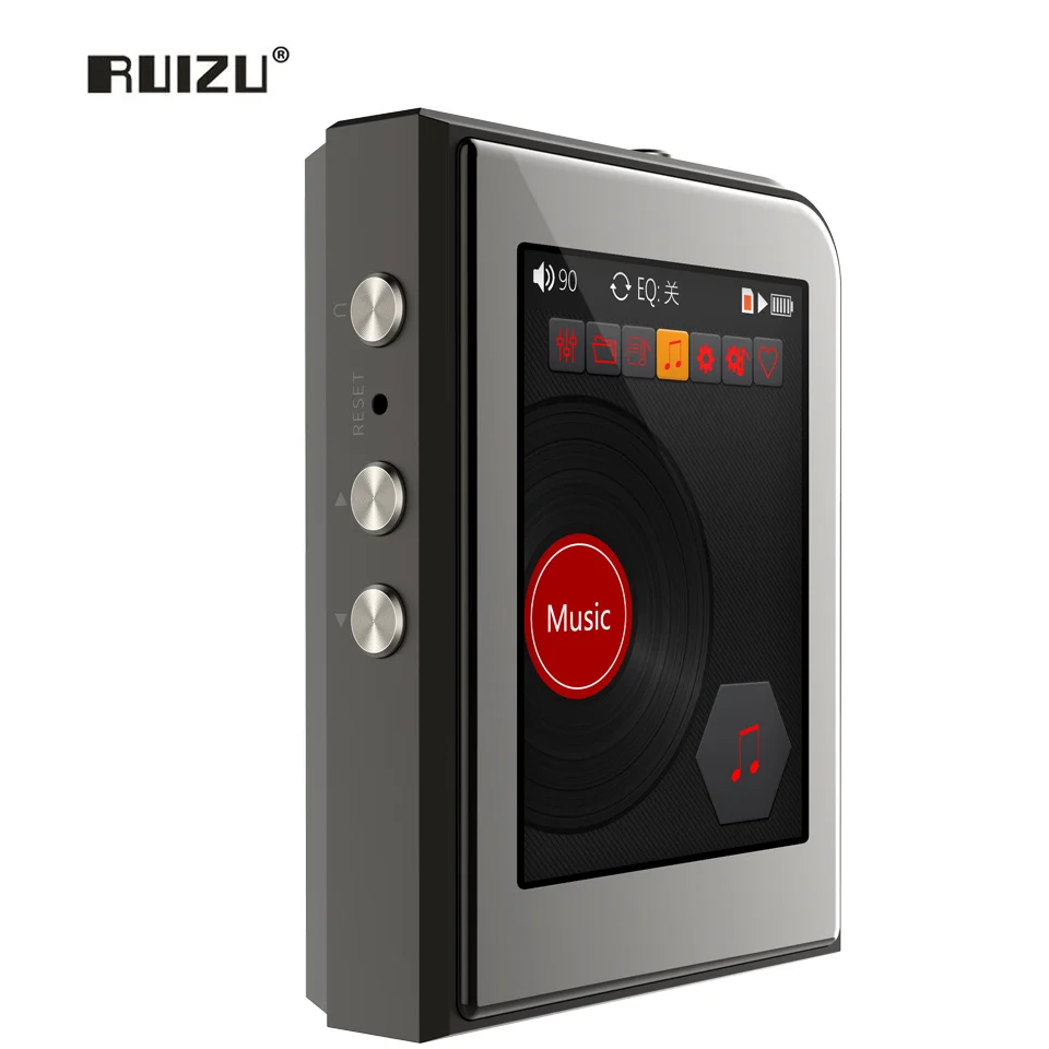 Ruidu A50 DSD256 24 бит/192 кГц HD без потерь HiFi мини спортивный музыкальный плеер с экраном 2