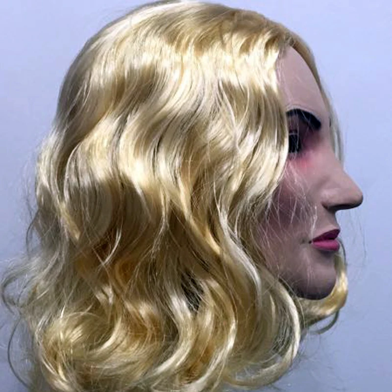 realistic female masks Halloween masks masquerade cosplay drag queen crossdresser male to female