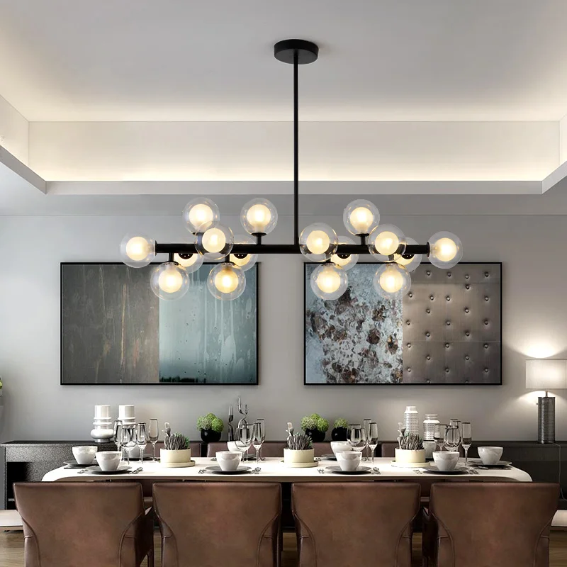 Светодиодная Современная черная люстра новинка Lustre Lamparas лампа|wall sconce|light wall