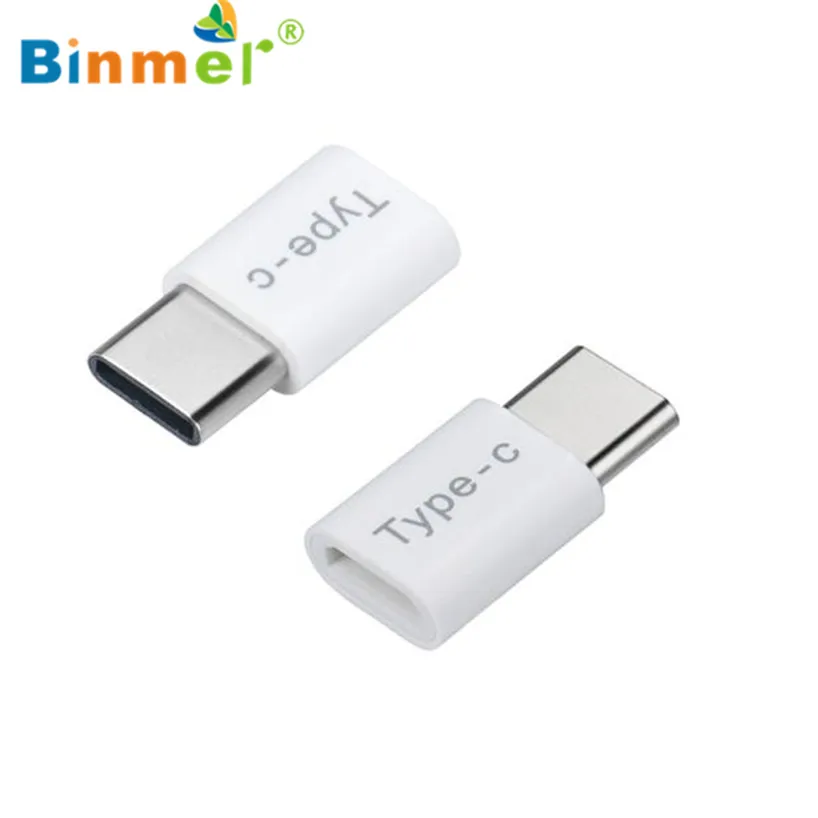 Binmer USB адаптер 10 шт. USB-C type-C для Micro USB адаптер для зарядки данных для huawei P9 Freeshiping Sep 12