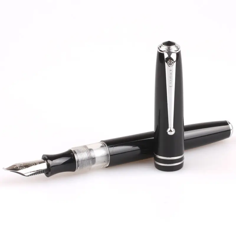 

High Quality Hero 856 Fountain Pen Inl Pen Iraurita Nib Classic Design 0.5mm/0.8mm Finance Writing Pen Signning Calligraphy Pen