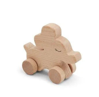 Brown BBK мальчик из цельного дерева игрушка тренер детский трактор животное автомобиль игрушка ручное кольцо Suzuki детская деревянная игрушка - Color: Brown
