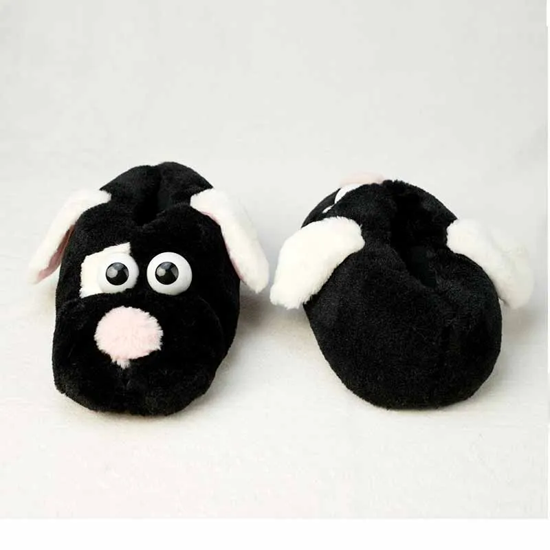 Winter Plush Home Floor Shoes House Slippers Children special Women Anime Cartoon Bear Slippers Lovers Warm Woman Slippers