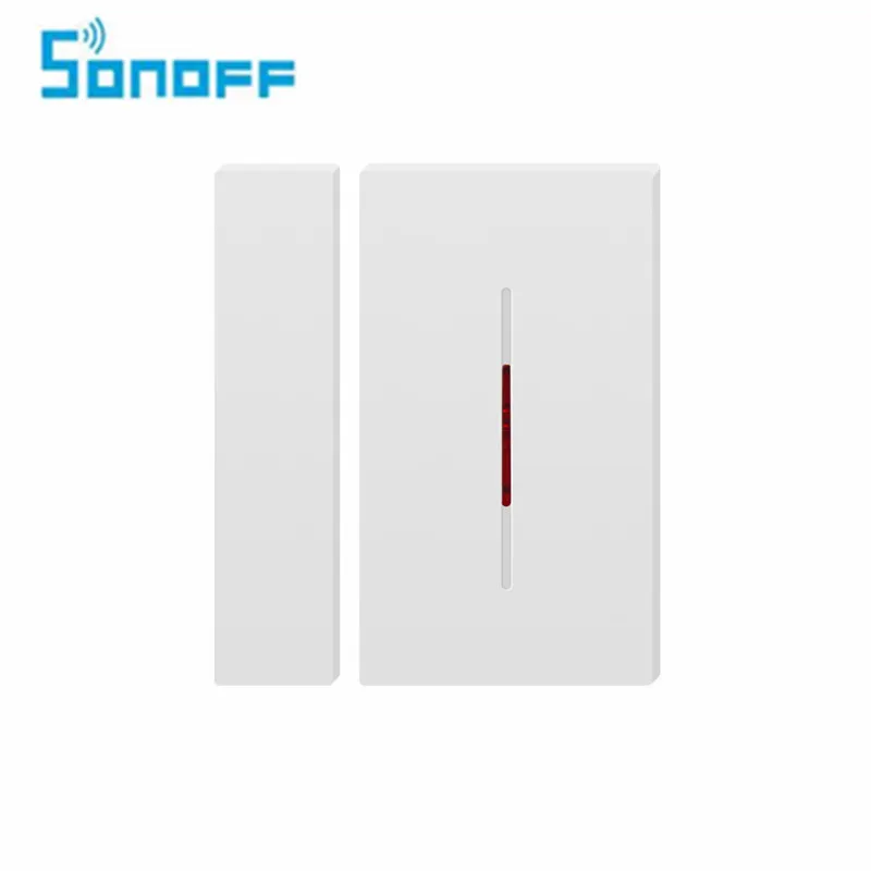 SONOFF DW1 433 МГц модуль беспроводной автоматизации дверей, окон, датчик совместим с РЧ мостом для умного дома сигнализация безопасности