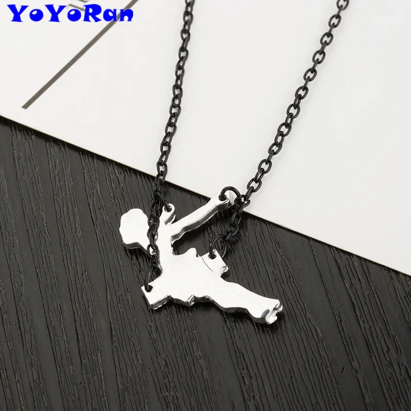 Акриловая гимнастическая девушка играющая на качели подвеска ожерелья для