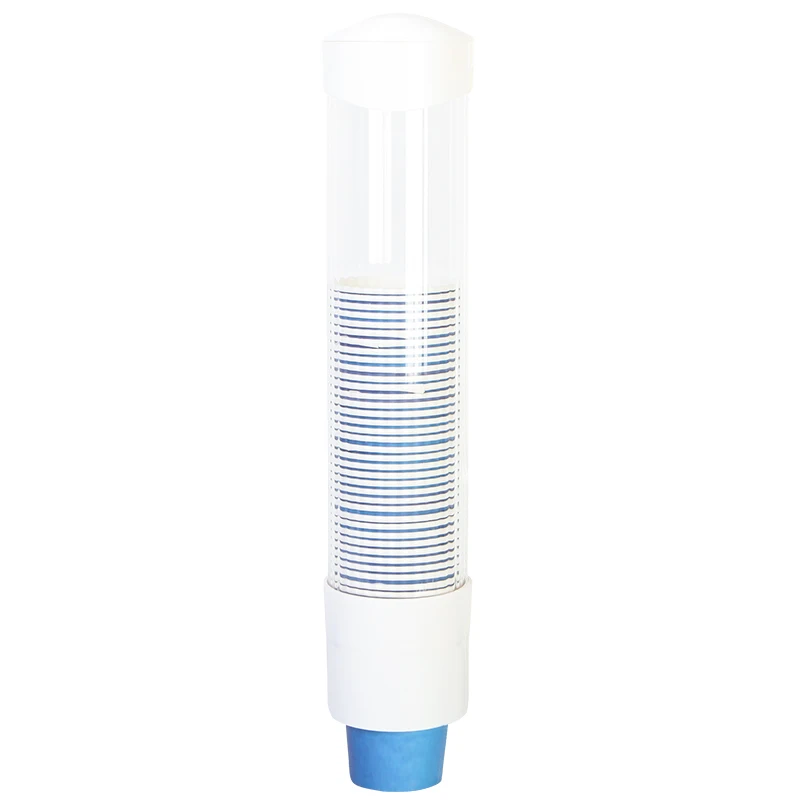 

050 Home useful Wall mounted disposable cup receptacle automatic cup taking device cup storage rack 41.5*9cm