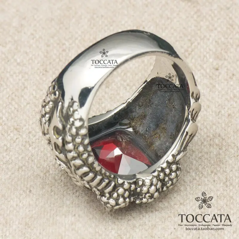 Искусственное кольцо с когтями Zicon и Dragon для мужчин женщин модное винтажное из