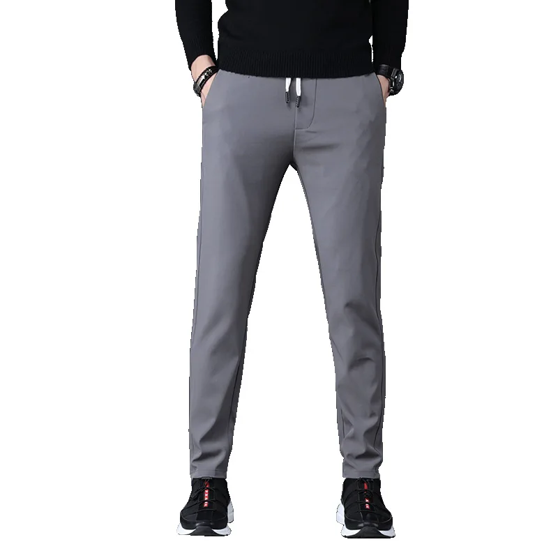 2018 новые брендовые весенние повседневные брюки мужские эластичные дышащие