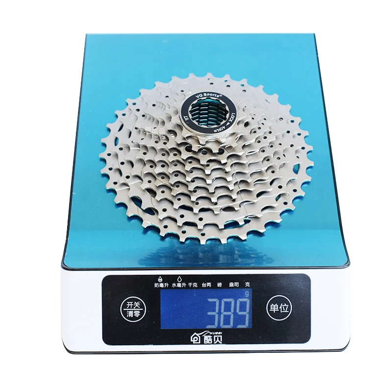 MTB 11-34T 10 скоростей кассета велосипедная Звездочка свободного хода cdg 10S горный велосипед свободного хода 36T Сверхлегкий 389g серебристый VG спортивный