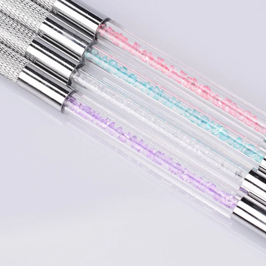 Лучшие продажи ручной двуглавый Кристалл акриловая Татуировка ручка Microblading