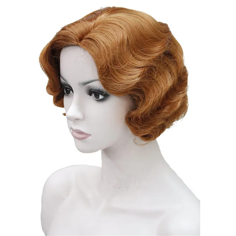 StrongBeauty короткий волнистый парик блондинка черный коричневый красные