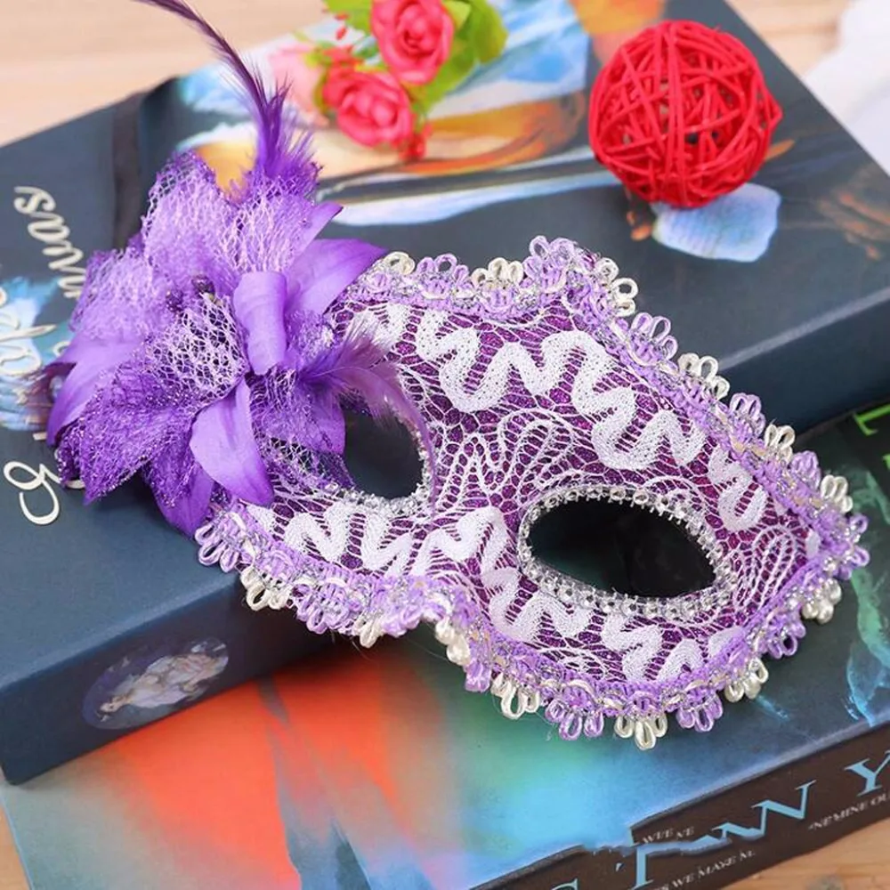 

1Pc Venetian Masquerade Half Face Mask Halloween Christmas Costume Party