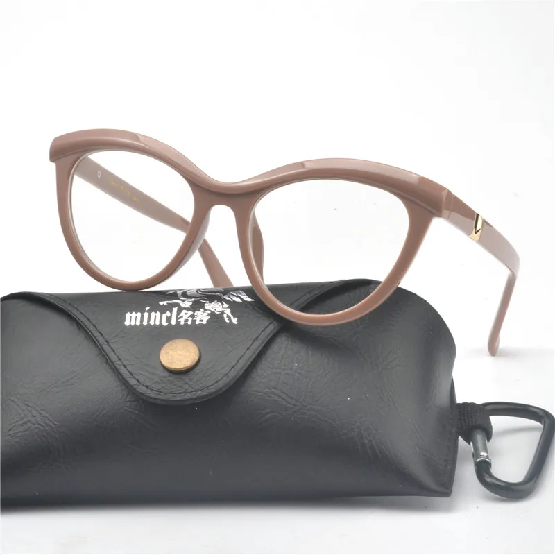 Женские винтажные оптические очки с футляром FML оправы для очков в стиле ретро