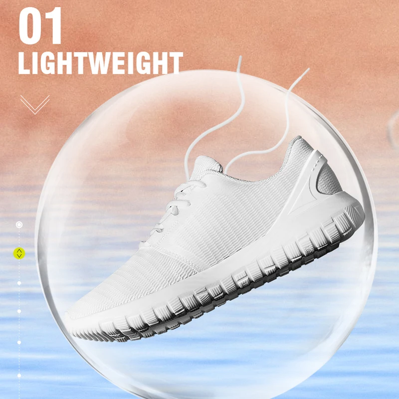 ONEMIX Light Running Shoes Sneakers Soft Comfortable Sneakers For Outdoor Breathable Mesh Walking Shoes Super Lightweight Shoes