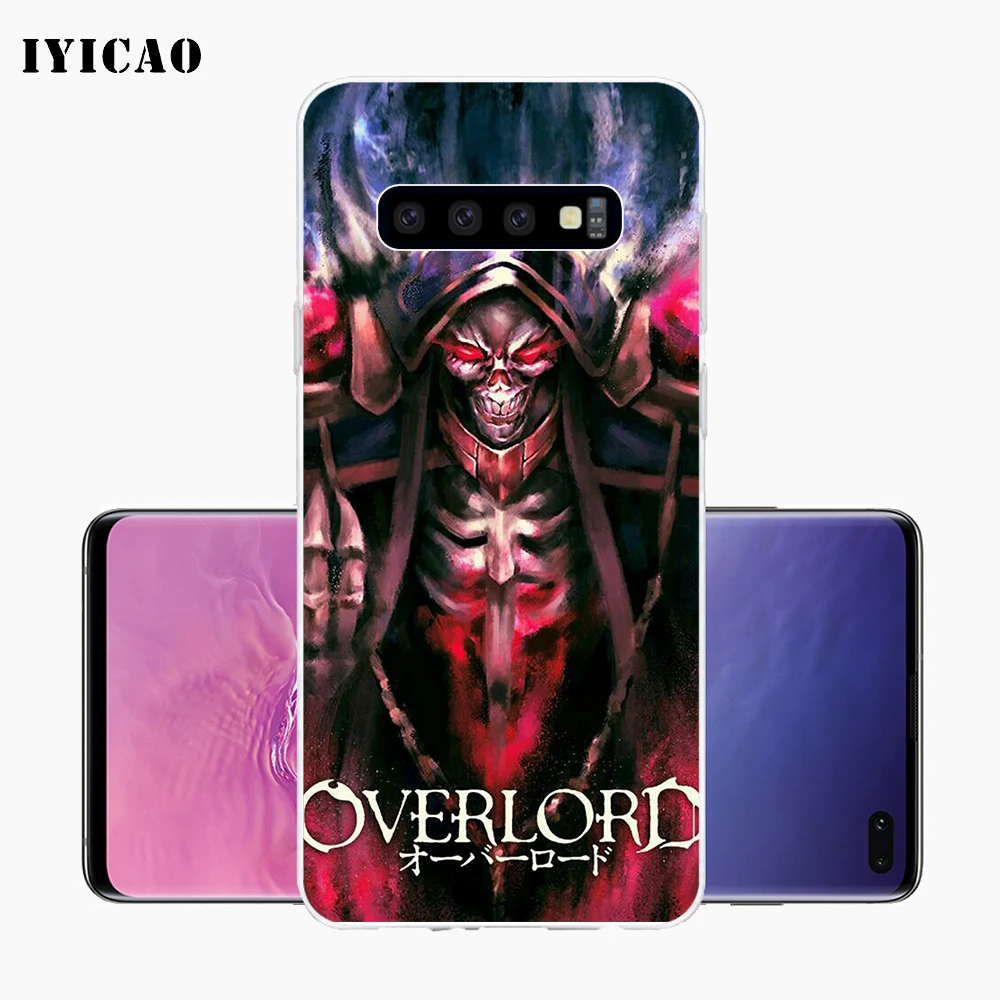 IYICAO Overlord Мягкий силиконовый чехол для телефона Samsung Galaxy S10e S10 S9 S8 Plus S7 Edge TPU