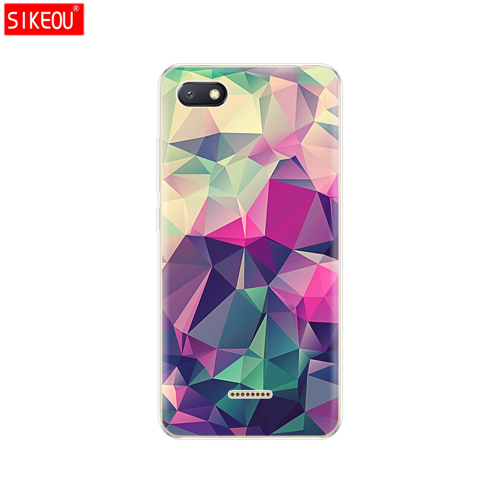 12054 Силиконовый чехол для xiaomi Redmi 6a, чехол с полной защитой, мягкая задняя крышка из ТПУ для телефона xiaomi Redmi 6 A, бампер Hongmi 6a, чехол с кошкой - Цвет: 12054