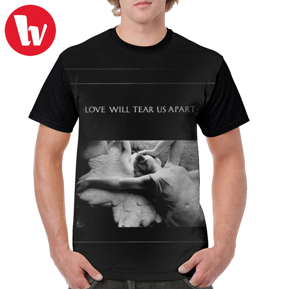 Футболка Joy Division с надписью Love Will Tear Us на части футболка из 100 полиэстера